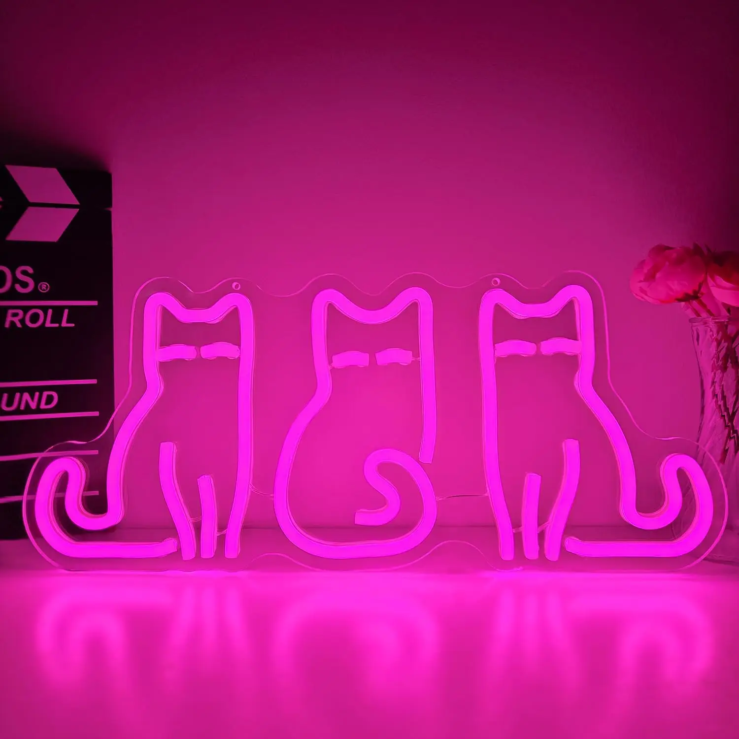 Home Decor Theme - Katten Neonreclame USB LED Neonlicht voor