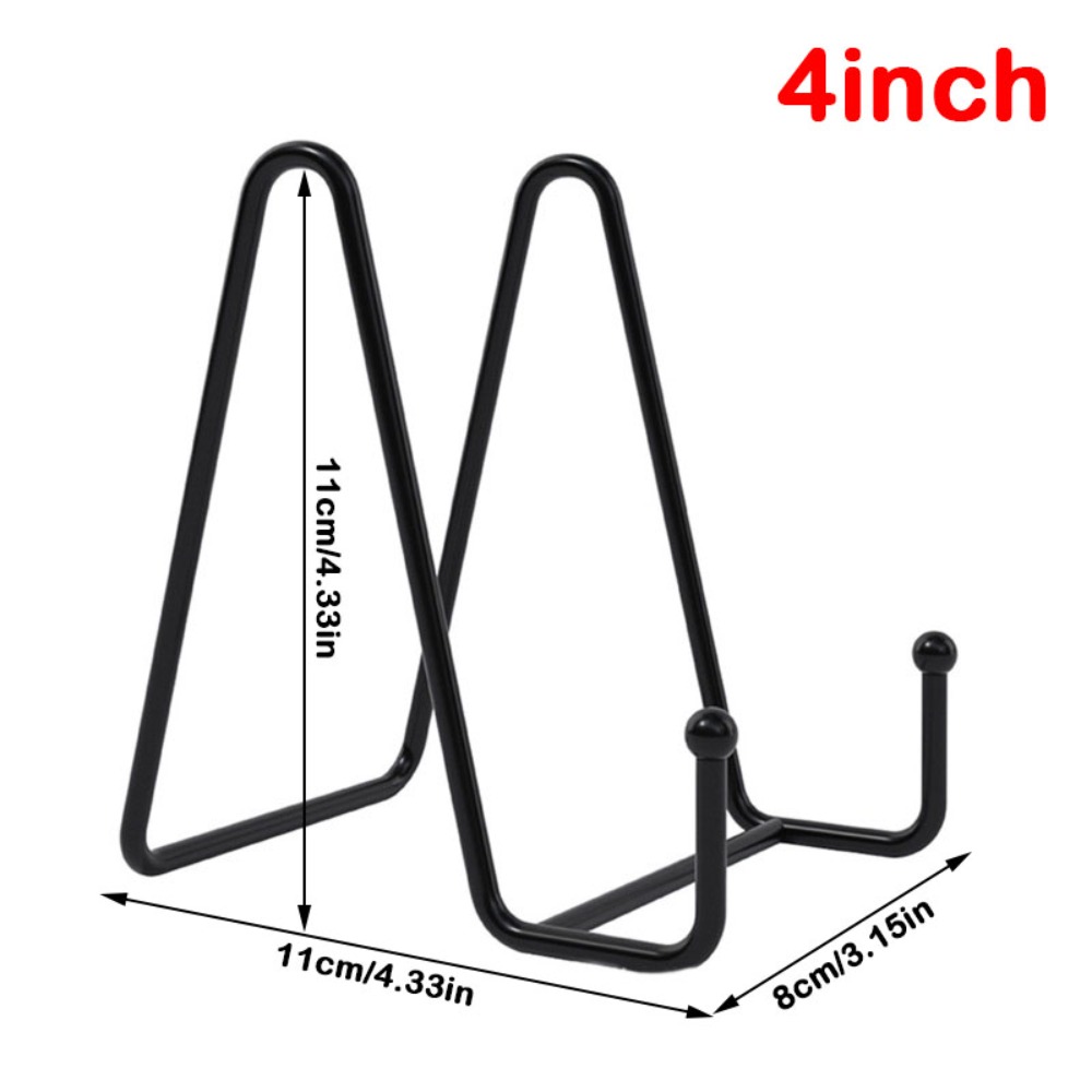 Home Decor Magazine - Duurzame 3/4/6 inch framehouder, metalen zwarte