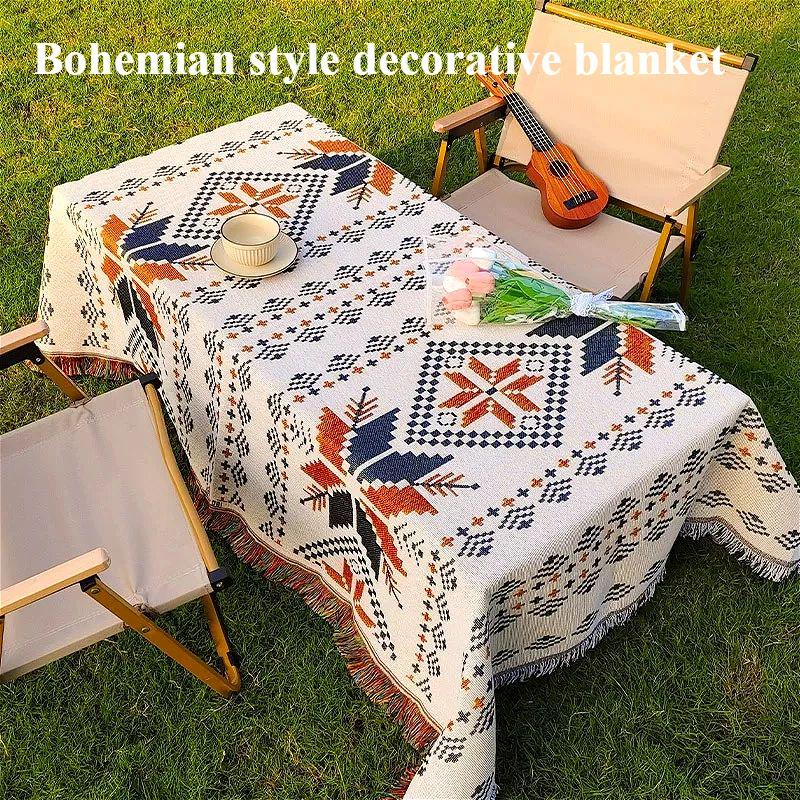 Outdoor campingdeken, Boheems  - Linen Table Runner recensie en prijs