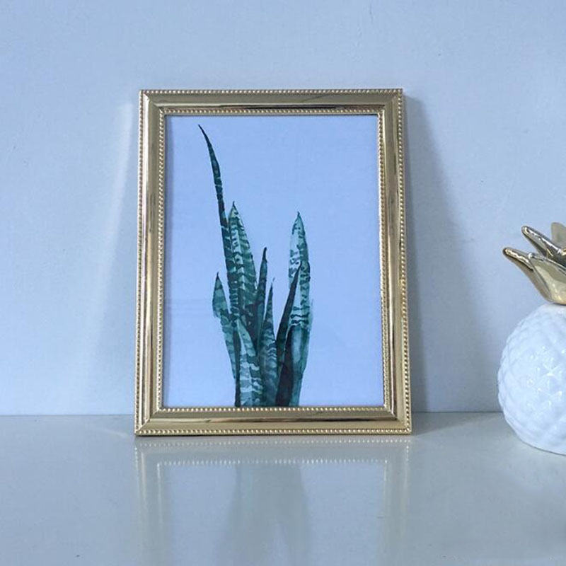 Europese stijl metalen zilverk - Bamboo Photo Frame recensie en prijs
