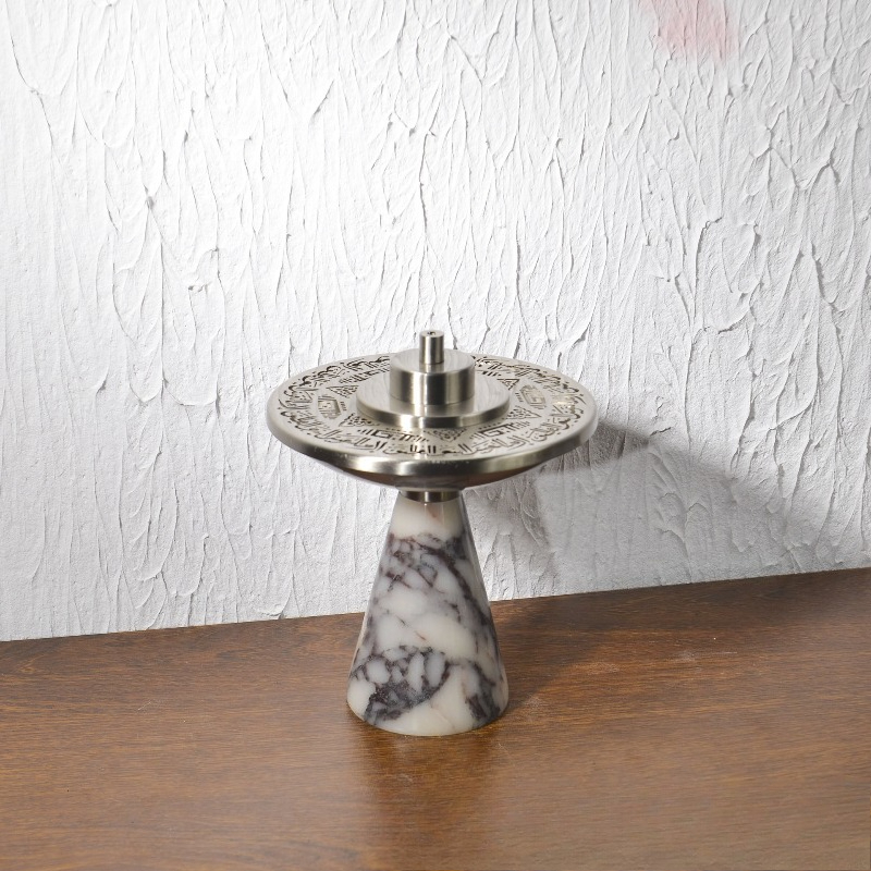 Natuurlijke marmeren wierookbr - Home Decor Magazine recensie en prijs