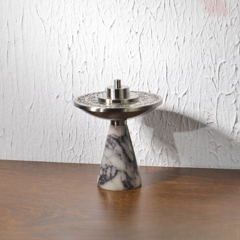 Natuurlijke marmeren wierookbr - Home Decor Magazine recensie en prijs